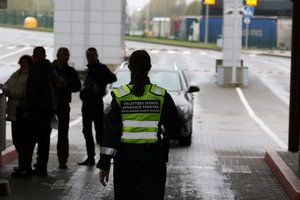 Dėl koronaviruso Lietuvos pasieniečiai taiko papildomas apsaugos priemones