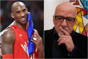 Knyga, kurios niekada neišvysime: P. Coelho ištrynė darbo su K. Bryantu juodraštį