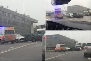 Kaktomuša ant dvigubos ištisinės Vilniuje: prireikė medikų