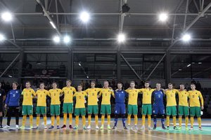 J. Ryvkinas paskelbė galutinį salės futbolo rinktinės žaidėjų sąrašą