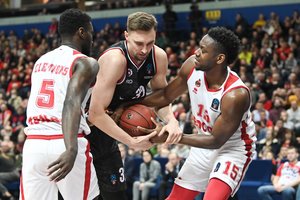 „Ryto“ košmaras Europos taurėje: per kėlinį 3 taškus įmetę vilniečiai buvo sutraiškyti „Monaco“ 