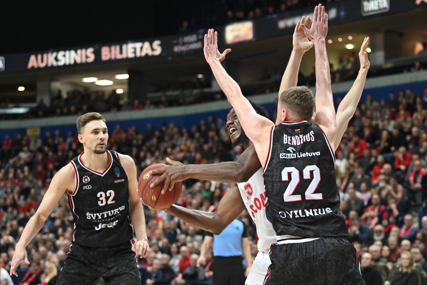 „Rytas“ skaudžiai pralaimėjo „Monaco“ ekipai<br>V.Skaraičio nuotr.