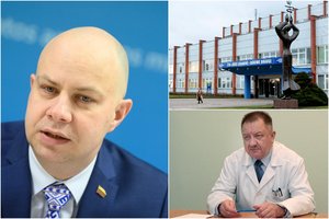 A. Verygą dėl situacijos Klaipėdos ligoninėje nuvylė mero pozicija