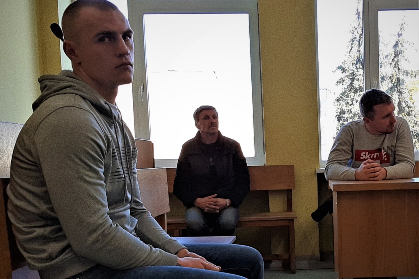 Klaipėdos apygardos teisme nuosprendį išklausiusiam D.Torazai teks keliauti į pataisos namus.<br> G.Pilaičio nuotr.