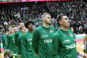 „Žalgirio“ ir ASVEL krepšininkai ypatingu gestu pagerbė žuvusį K. Bryantą