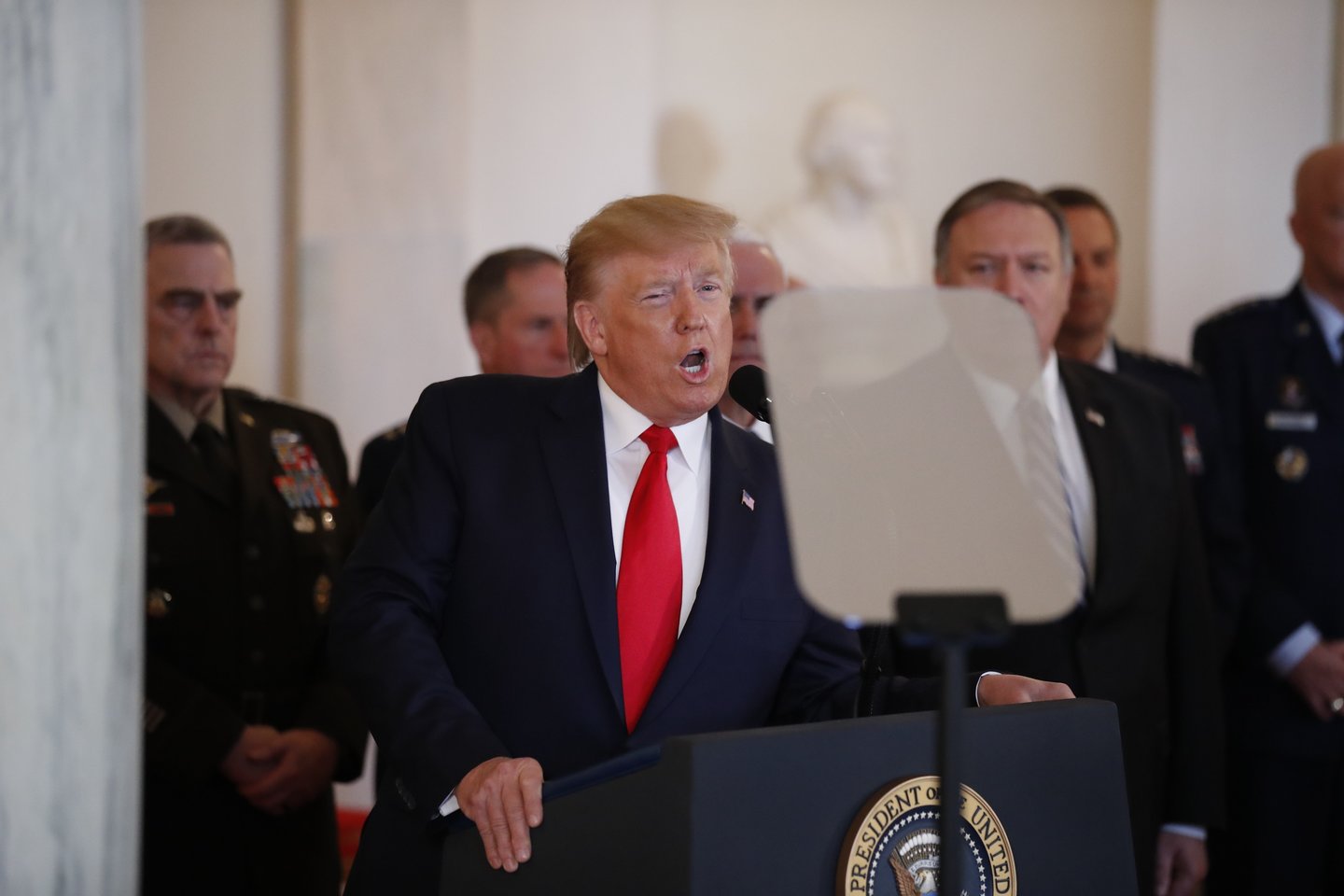 JAV prezidentas Donaldas Trumpas.