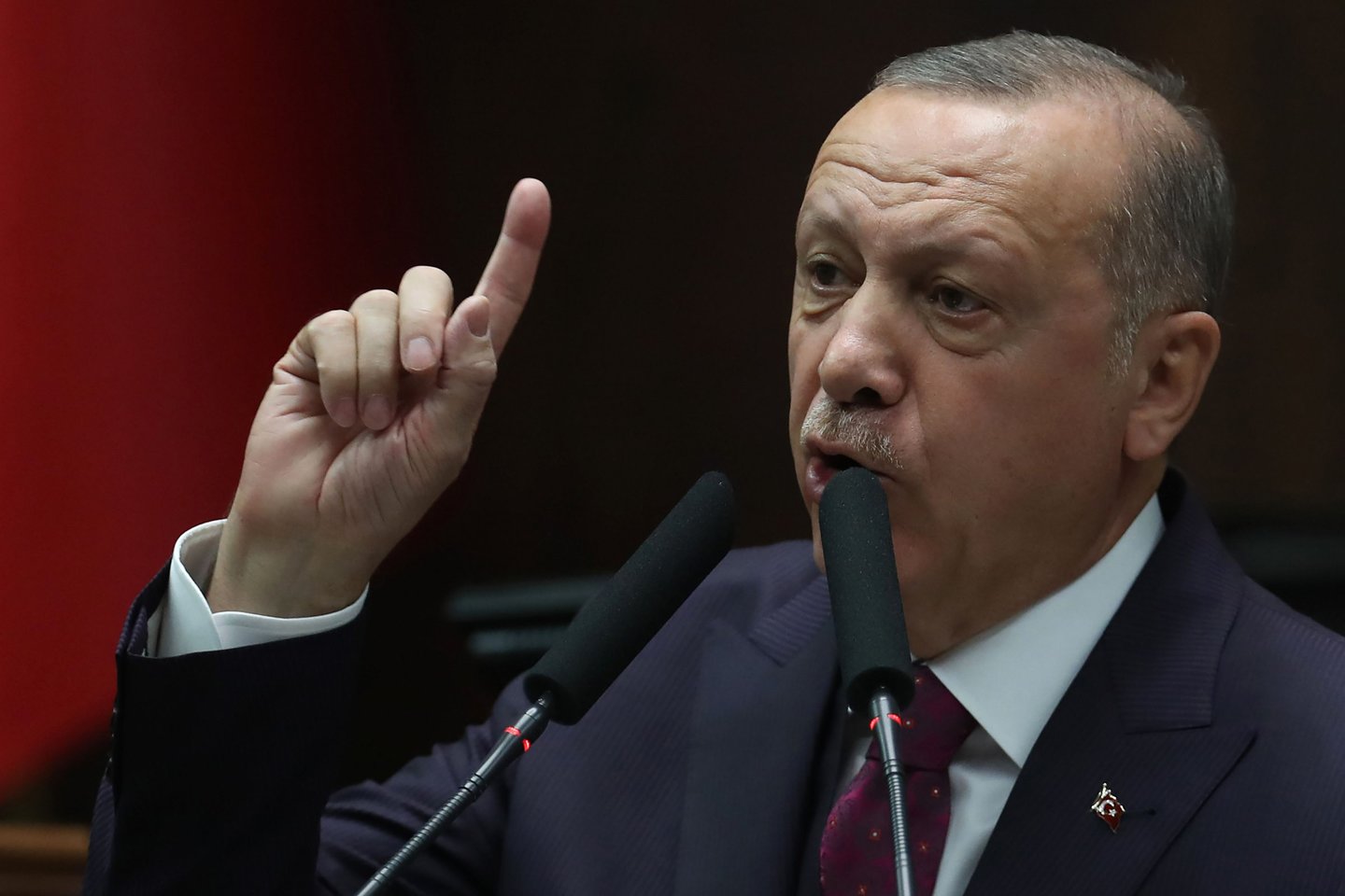 ​Turkijos vadovas Recepas Tayyipas Erdoganas ketvirtadienį pareiškė, kad Jeruzalė „neparduodama“, reaguodamas į šią savaitę Jungtinių Valstijų prezidento Donaldo Trumpo pristatytą Artimųjų Rytų taikos planą.<br>AFP/Scanpix nuotr.
