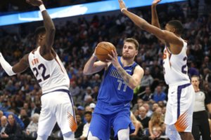 NBA lygoje žibantis Luka Dončičius patyrė traumą