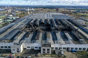 Ministerija dėl gaisro Alytuje už 400 tūkst. eurų patikrins šimtų žmonių sveikatą