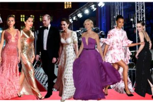 Tarp išsipuošusių BAFTA apdovanojimų svečių – ir princas Williamas su žmona Catherine Middleton