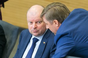 S. Skvernelis įvertino R. Karbauskio pasiūlymą