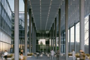 „Žalgirio“ stadiono teritorijoje kils dar vienas biurų pastatas – tris aukštus užleis studentams