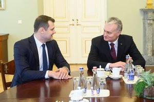 Po susitikimo su G. Nausėda – G. Palucko pareiškimas: nieko nerūkėme ir tikimės laimėti