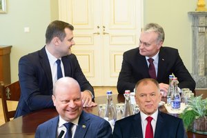 Apie V. Andriukaičio planą mįslingai kalbantis G. Paluckas atskleidė – S. Skverneliui nieko nesiūlė