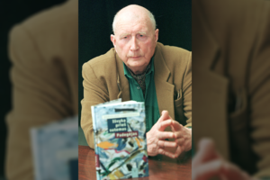 Mirė rašytojas, dailininkas Romualdas Lankauskas