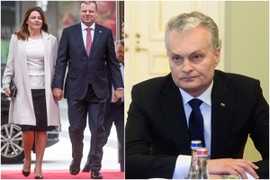 G. Nausėda sureagavo į S. Skvernelio žmonos įsidarbinimą