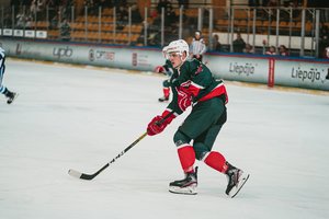 Latvijoje – įvertinimas Lietuvos ledo ritulininkui M. Kaleinikovui