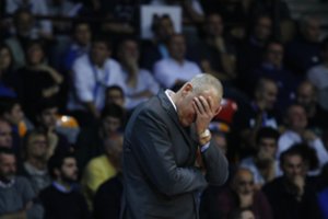 Rimas Kurtinaitis ir vėl imasi už galvos – apmaudžiai pralaimėta „Maccabi“