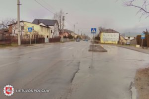 Panevėžio policija prašo pagalbos avarijos byloje