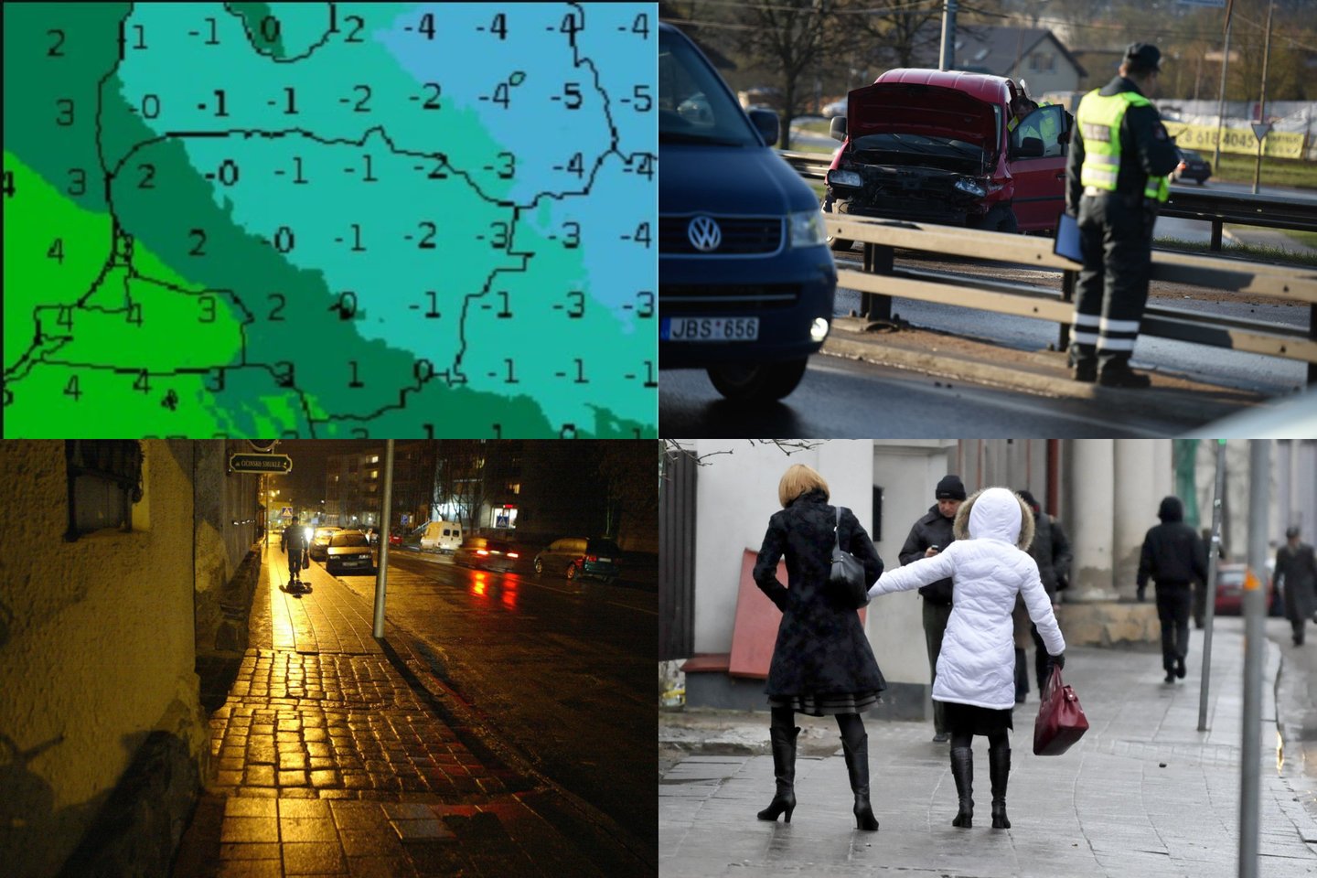 Sinoptikai prognozuoja plikledį.