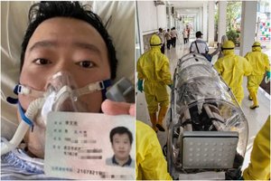 Nuo Uhano koronaviruso mirė pirmasis dėl jo įspėjęs medikas, kurį bandė nutildyti Kinijos policija