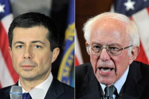 Galutiniai rezultatai: P. Buttigiegas ir B. Sandersas Ajovoje gavo beveik vienodai balsų