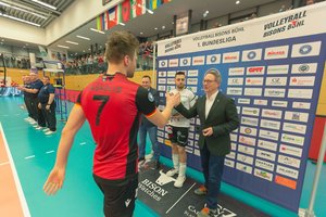 Tinklininkas E. Vaškelis – geriausias Bundeslygos rungtynių žaidėjas