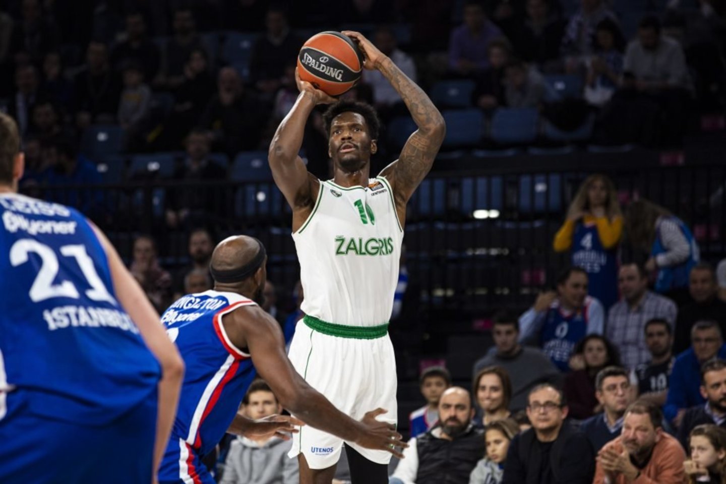 "Žalgiris" nusileido "Anadolu Efes" ekipai.<br> zalgiris.lt nuotr.