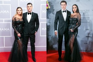 Ta pati suknelė, tik kita panelė: Justino Jankevičiaus sužadėtinė paaiškino kodėl 