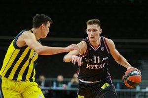 „Ryto“ pergalė Eurolygos jaunimo turnyre pažymėta galingu Ą. Tubelio žaidimu