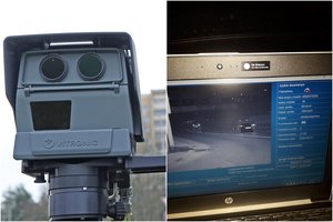 „Trikojis“ Vilniuje pričiupo įspūdingą skaičių pažeidėjų: skaičiavo rekordus, tarp jų – 150 km/val. skriejęs erelis