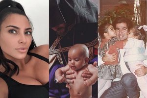 Kim Kardashian įsitikinusi: į jos sūnų įsikūnijo mirusio tėvo dvasia