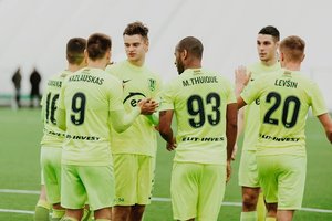 Lenkų pamokyti „Riteriai“ išliejo pyktį ant Telšių „Džiugo“