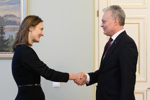 Su G. Nausėda susitikusi V. Čmilytė-Nielsen – apie ambicijas rinkimuose ir būsimą koaliciją