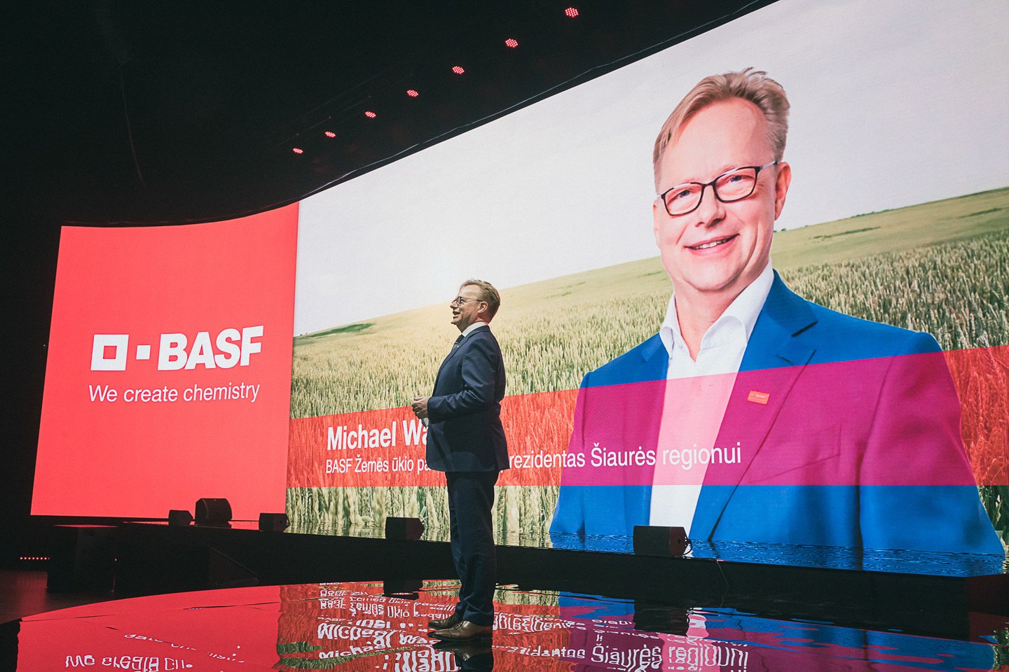  Michael Wagner- BASF Žemės ūkio padalinio viceprezidentas Šiaurės regionui.<br> BASF nuotr.