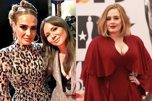 45 kg atsikračiusi Adele – neatpažįstama: renkasi figūrą pabrėžiančias sukneles