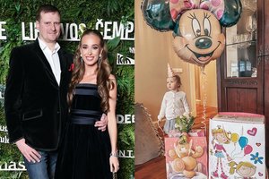 Danieliaus Bunkaus ir Viktorijos Siegel namuose – ypatinga šventė: „Kaip greitai bėga laikas“