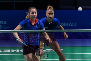 Europos vyrų ir moterų komandiniame badmintono čempionate – pergalių lietus