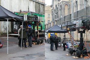 Lukiškių kalėjime Vilniuje pradėti serialo „Stranger things“ filmavimai