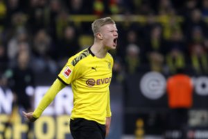 Dortmundo klubo 19-metis norvegas E. Haalandas užfiksavo naują bundeslygos rekordą 