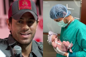 Enrique Iglesiasas pasidalijo širdį veriančiu kadru: parodė kūdikį ir išdavė lytį