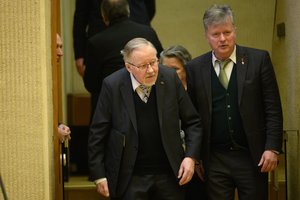 V. Landsbergis: elektrinės statybos šalia Lietuvos sienos yra „didžioji patyčia“