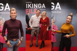 Spektaklio premjeroje – būrys žinomų veidų