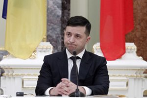 Ukrainos prezidentas pažadėjo užbaigti karą, pakvietė D. Trumpą į Kijevą