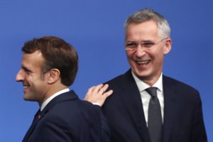 NATO vadovas atmeta E. Macrono raginimus dėl branduolinės ginkluotės