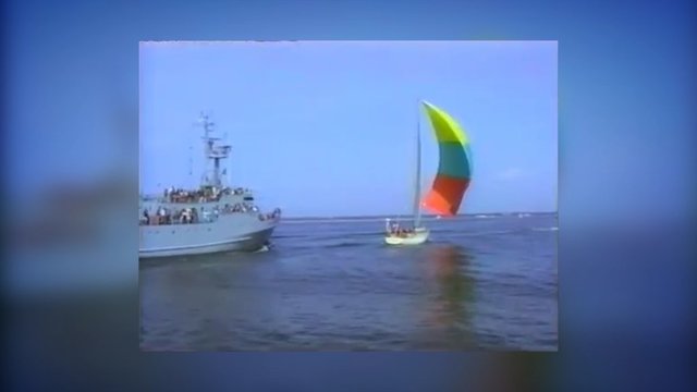 Istorinės jachtos „Lietuva“ įgula susirgo krantlige: „Laukiame jachtos remonto pabaigos“