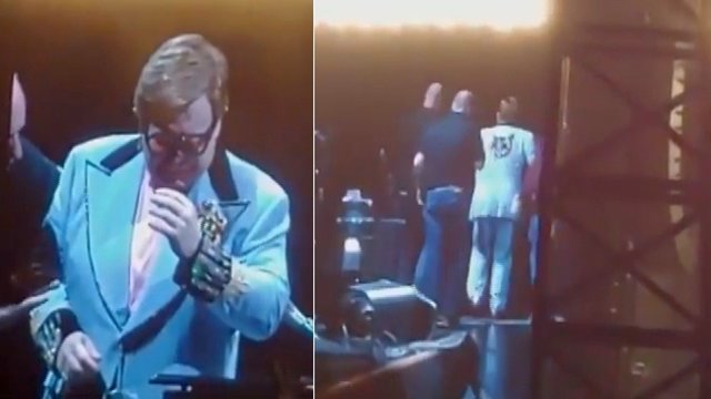 Eltoną Johną užklupo rimtos sveikatos bėdos: sceną paliko liedamas ašaras