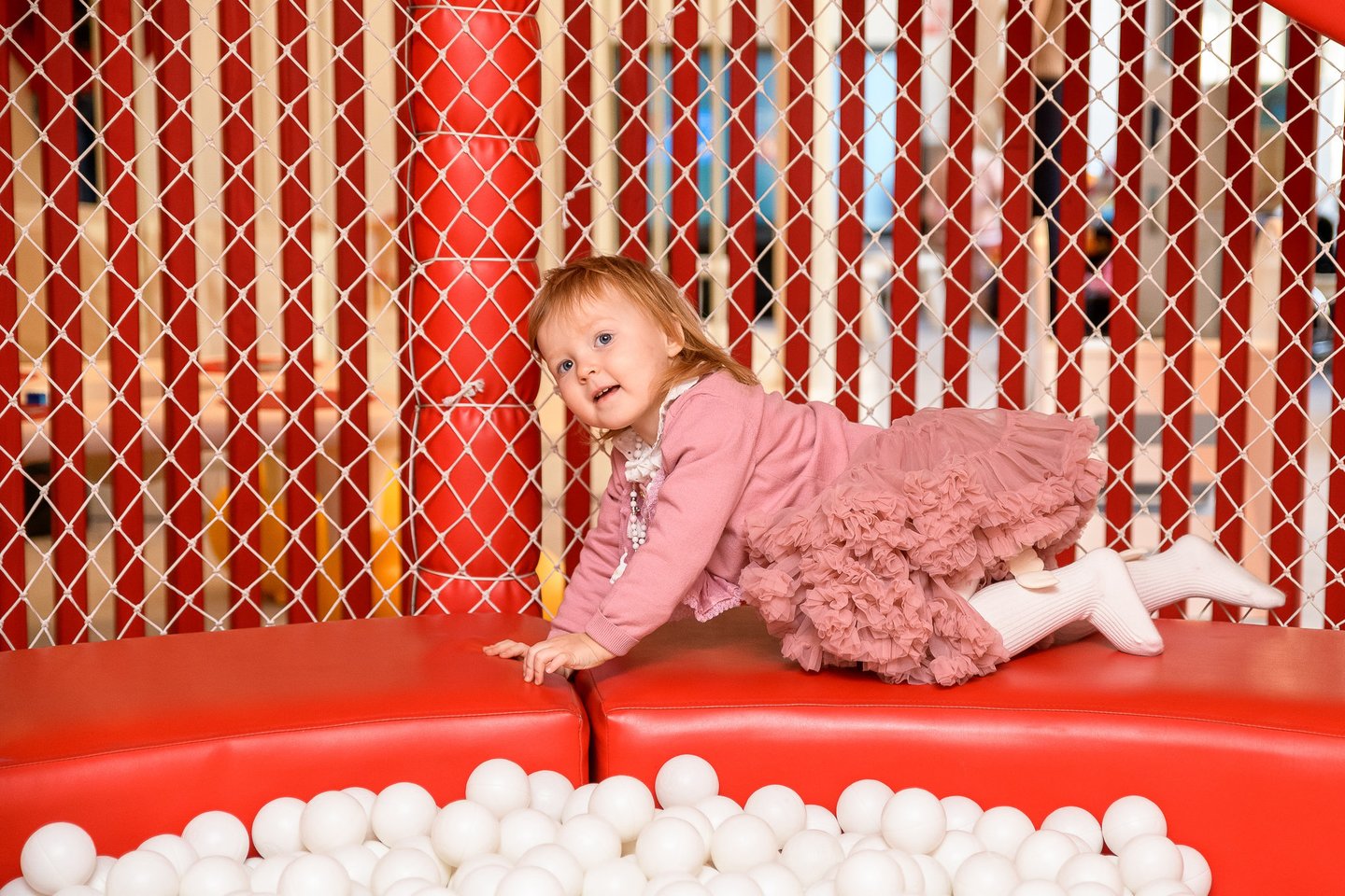 Danieliaus Bunkaus ir Viktorijos Siegel dukrelės Nikolės gimtadienio akimirkos.<br>D.Kučio nuotr.