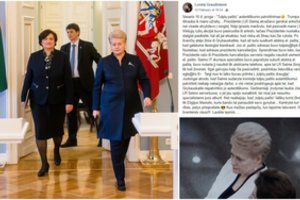 Mįslingu įrašu patvirtinusi „Tulpių pašto“ autentiškumą L. Graužinienė persigalvojo ir jį paslėpė