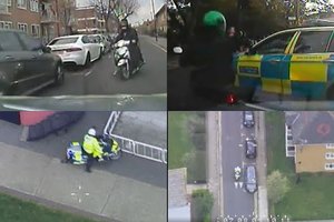 Lyg iš veiksmo filmo: britų policijos veiksmai, stabdant nusikaltėlius